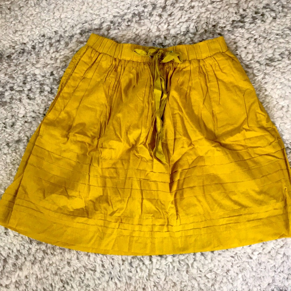 Anthropologie Odille 100% cotton skirt Size Small